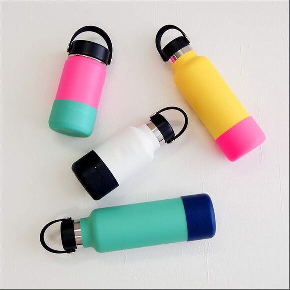 Silicone Protective Sleeve Boot For HYDRO FLASK 12-40oz Water Bottle Accessories - Picture 5 of 12